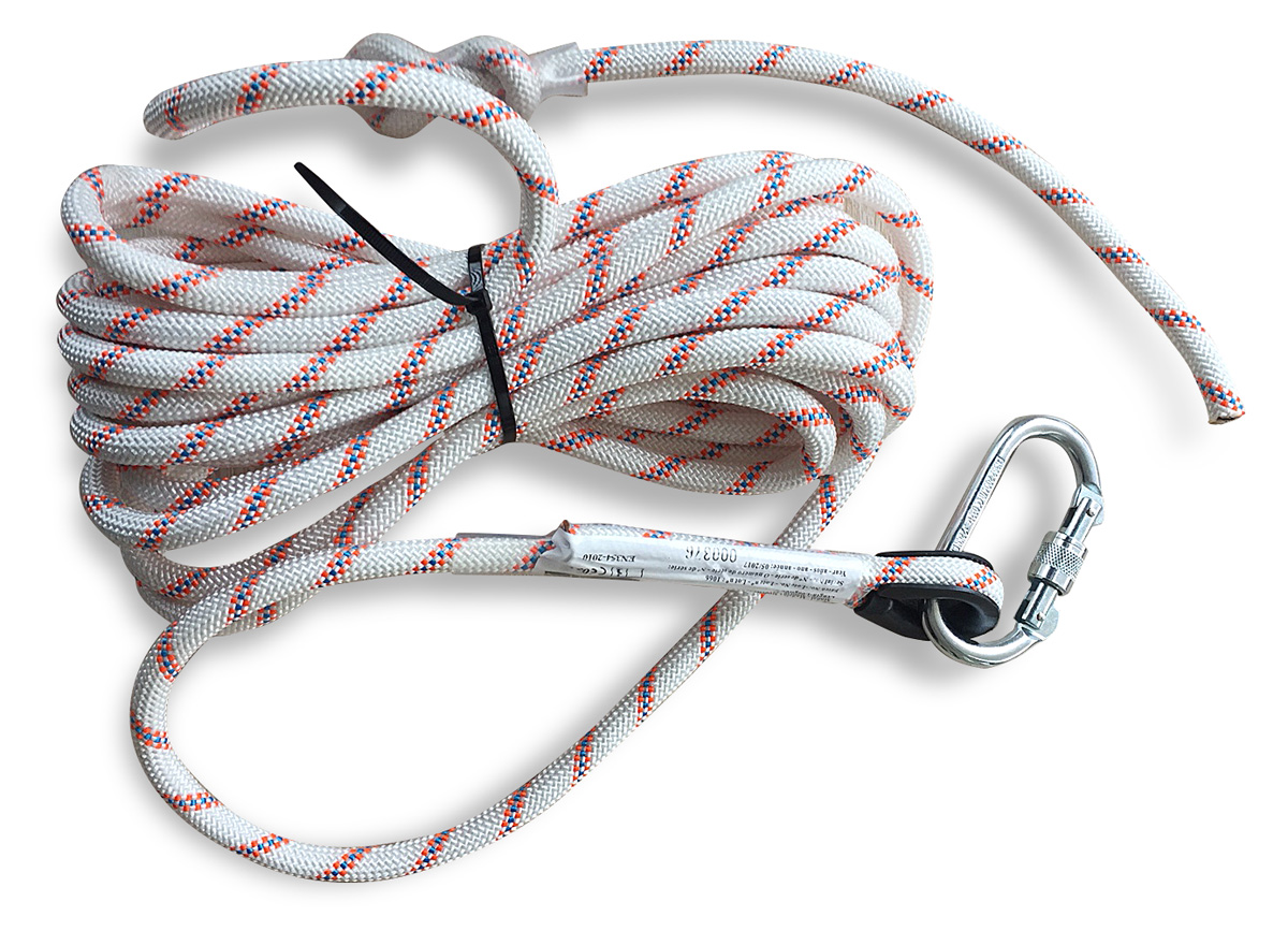 1888-C10 Proteção em Altura Pontos de ancoragem Cordas de linha de vida.