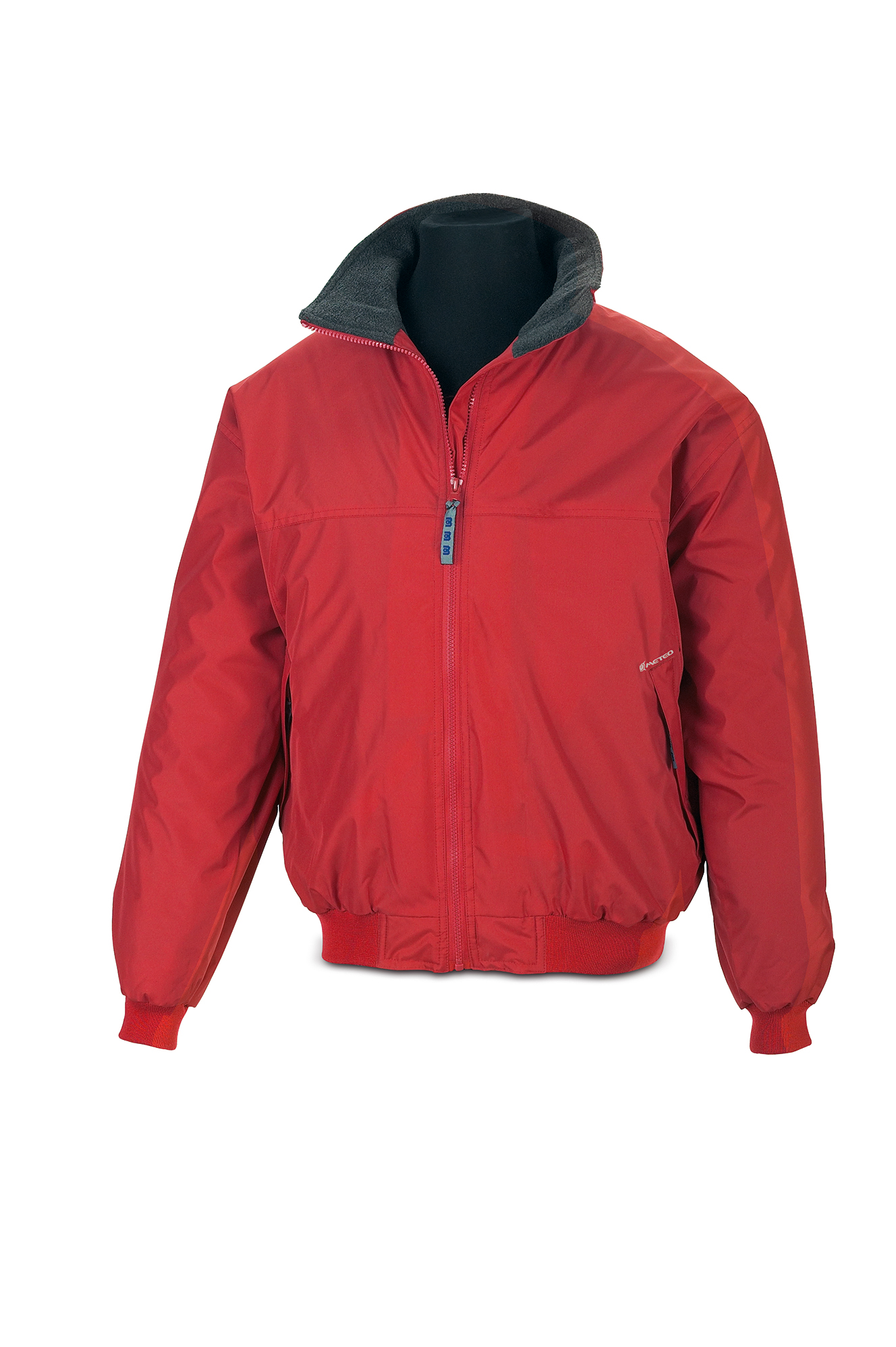 288-CPR Proteção e chuva Blusão Blusão NÁUTICA. Cor vermelho.