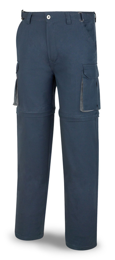 588-CV Vetements de travail laboral Série Casual Veste jean stretch 297g. Coloris bleu foncé.