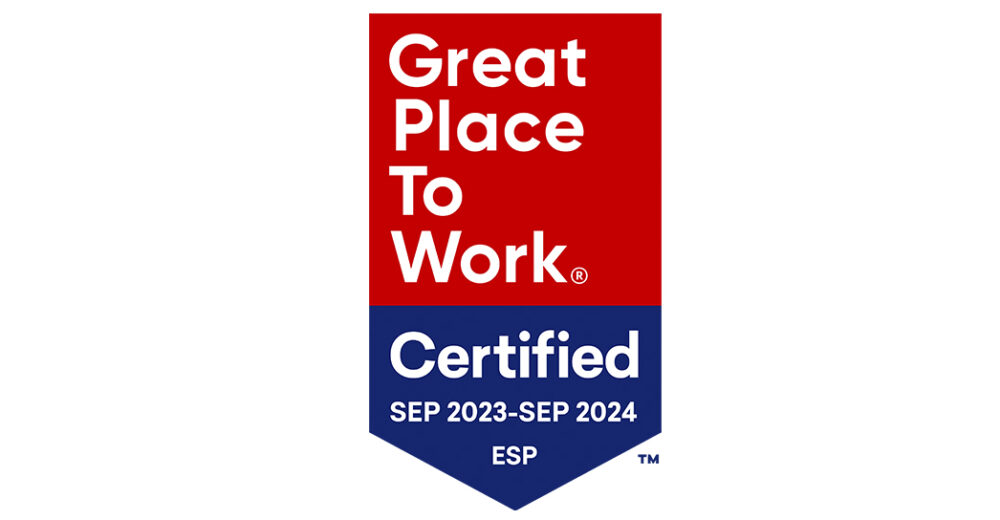 Renovamos certificación «GREAT PLACE TO WORK»
