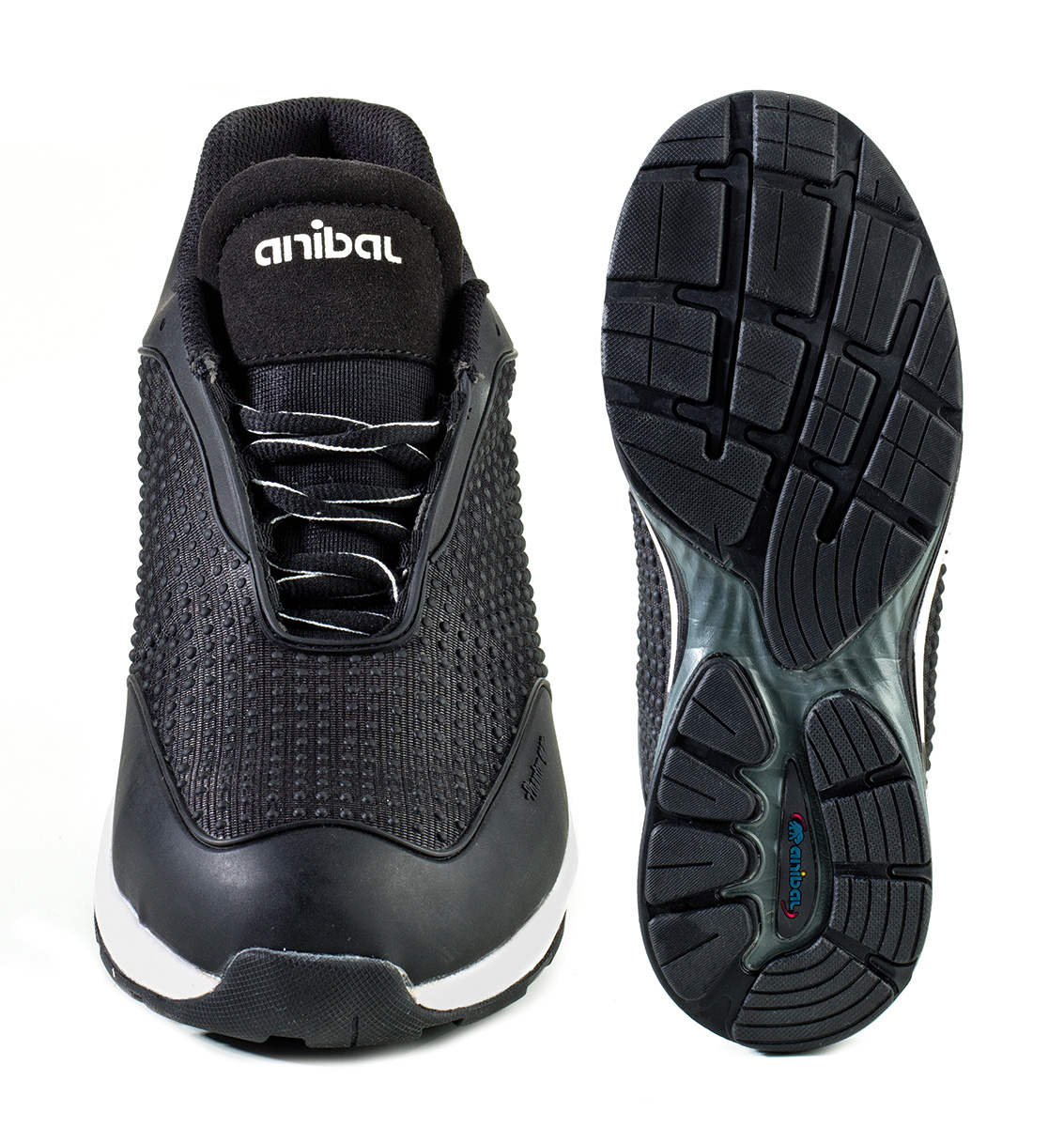 1688-ZPH Calzado de Seguridad Sporty Zapato mod. “OXILOS”. Zapato microfibra con tecnología Phantom de Alta Visibilidad en S1P. Suela de Poliuretano doble densidad SRC.