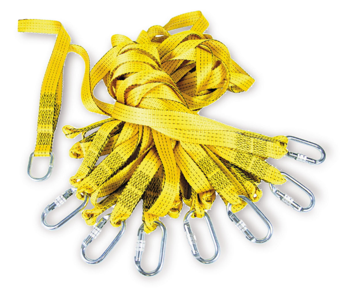 1888-CAN7310V Height Protection Anchor points Ringed tape. 10 meters.