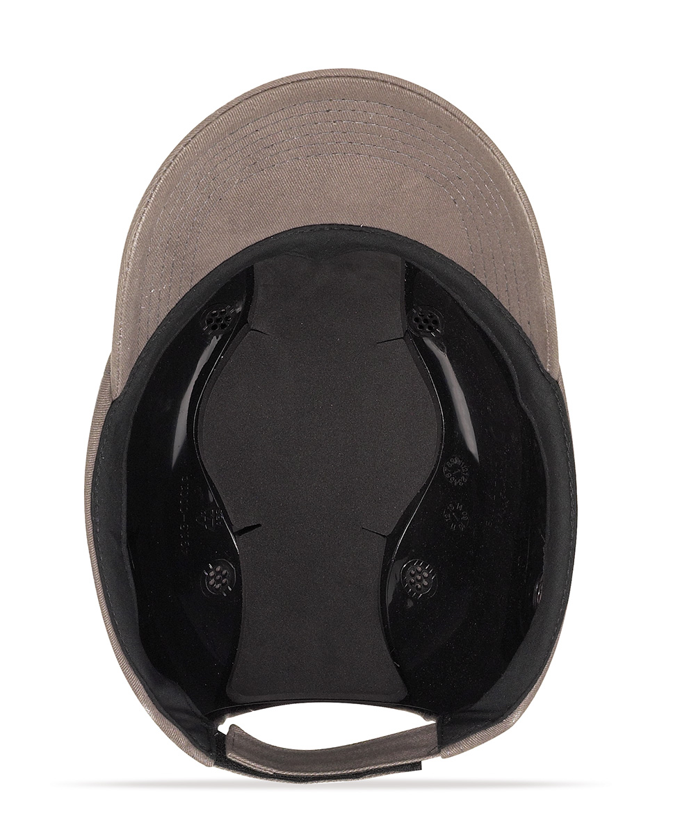2088-GP NE Head Protection Anti-shock Caps Mod. 'BUMPER'. Antishock protection hat. Black