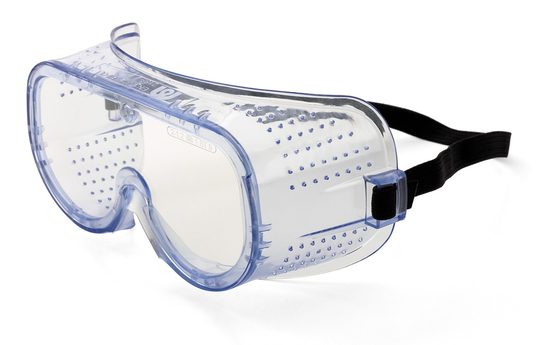 2188-GIE Eye Protection Steel Line mounted integrated glasses Mod. “X1”. Comprehensive eyewear for mechanical risks.