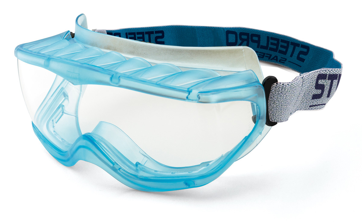 2188-GIX6 Eye Protection Pro Line mounted integrated glasses Mod. “X6”. Full-face glasses, clear eyepie.