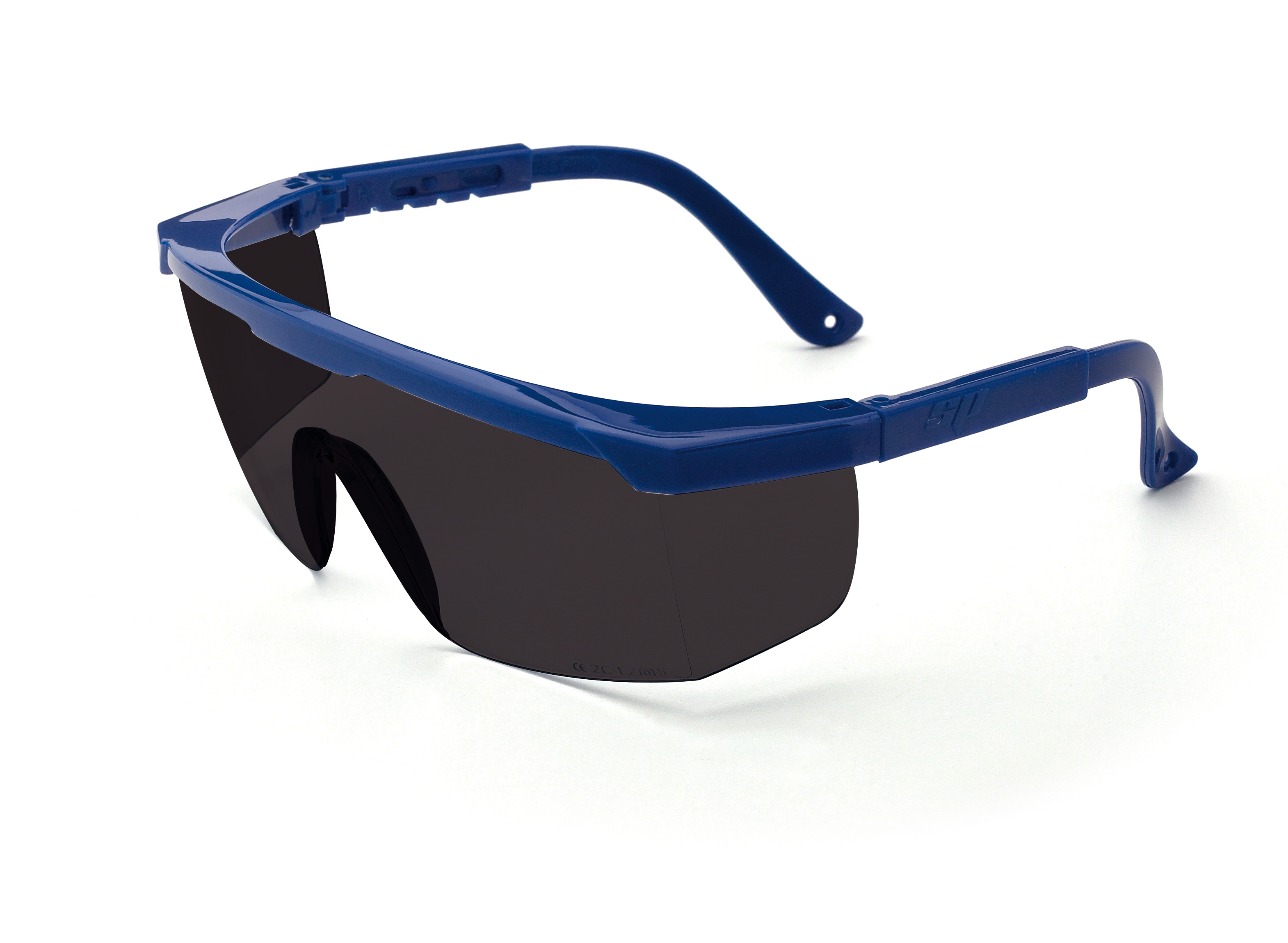 2188-GNG Eye Protection Universal mounted glasses Mod. 'NITRO'. Panoramic eyeglass case, with adjustable length temples.