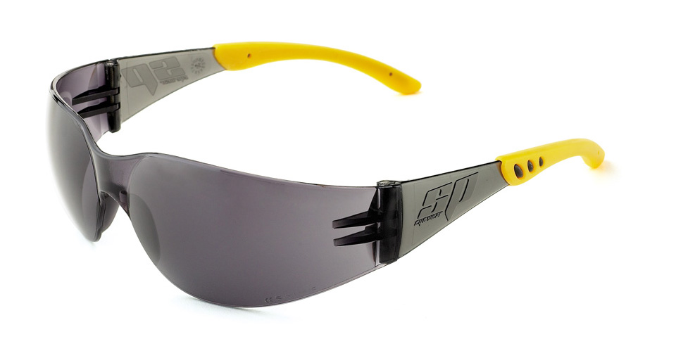 2188-GSFG Eye Protection Universal mounted glasses SPY FLEX. Ocular eyeglasses with a wide envelope and flexible temples.