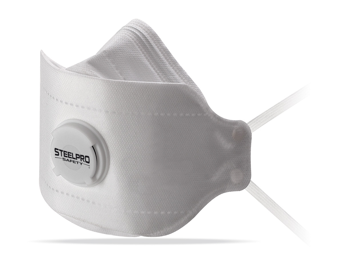 2288-M12 Protección Respiratoria Mascarillas plegadas Mascarilla desechable FFP1 con válvula de exhalación. 