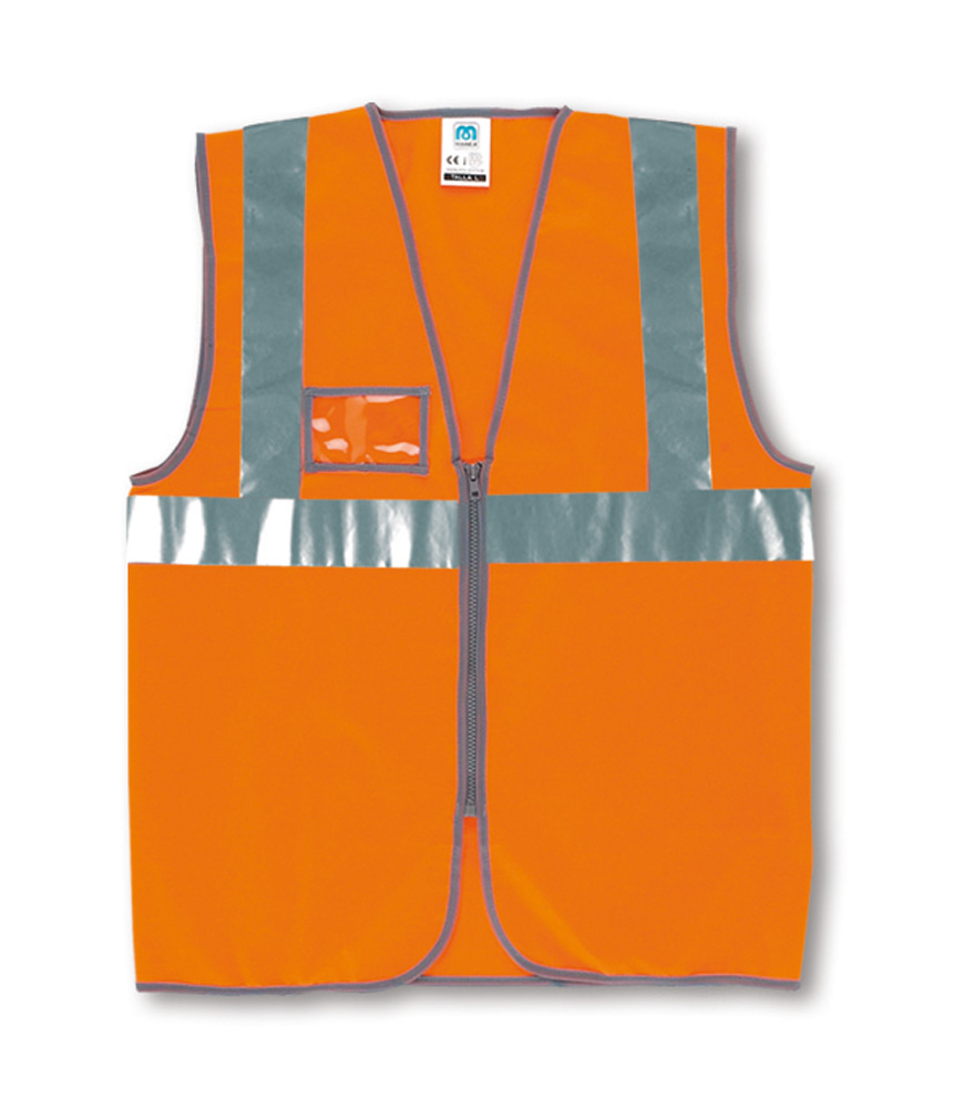 288-VFCN High visibility Jackets High Visibility Vest. Orange