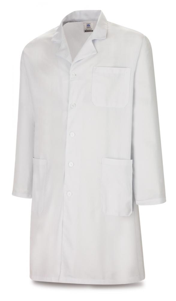 388-BAUB Workwear Basic Line Unisex white tergal lab coat. 180 gr.