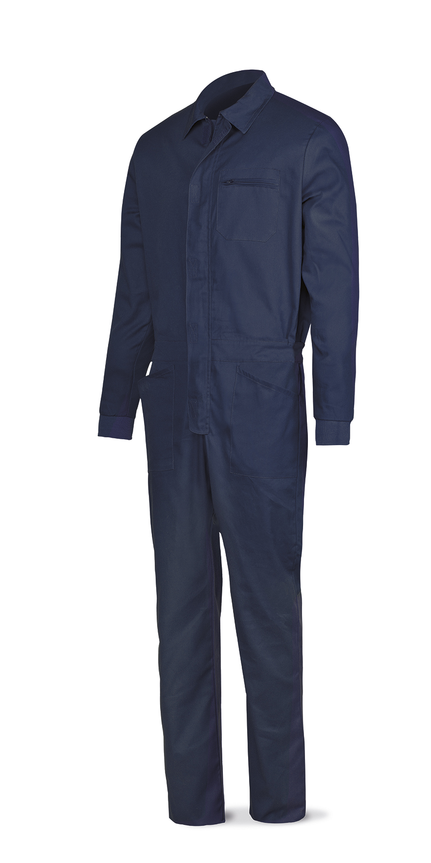 388-BTAM Workwear Basic Line Navy blue polyester/cotton jumpsuit 200 g.