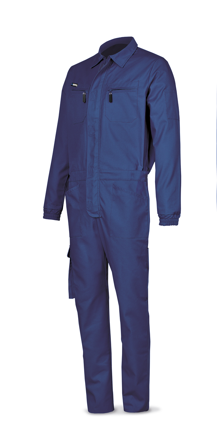 488-B Top Vestuario Laboral Serie Top Buzo azulina algodón de 245 g.