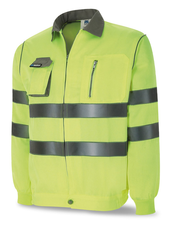 488-CF Top High visibility Overalls High visibility hunter 230g. Yellow.