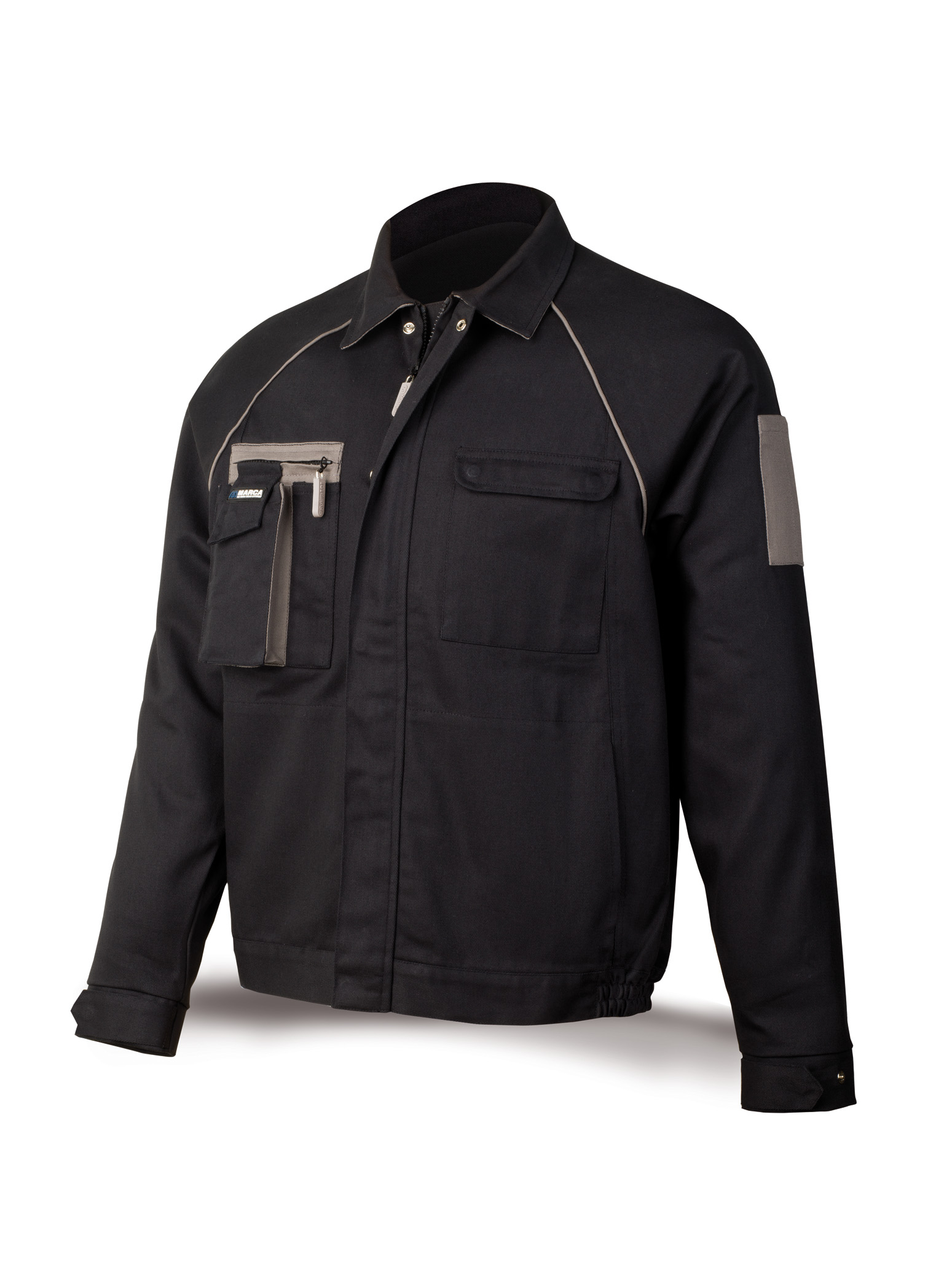 488-CN SupTop Workwear SuperTop Series 270 gr. cotton jacket. Black.