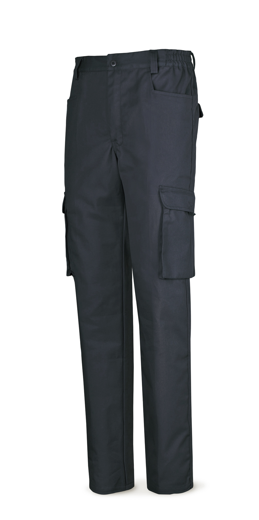 488-PAW Top Vestuario Laboral Serie Top Pantalón MUJER azul marino algodón de 245 g. Multibolsillo