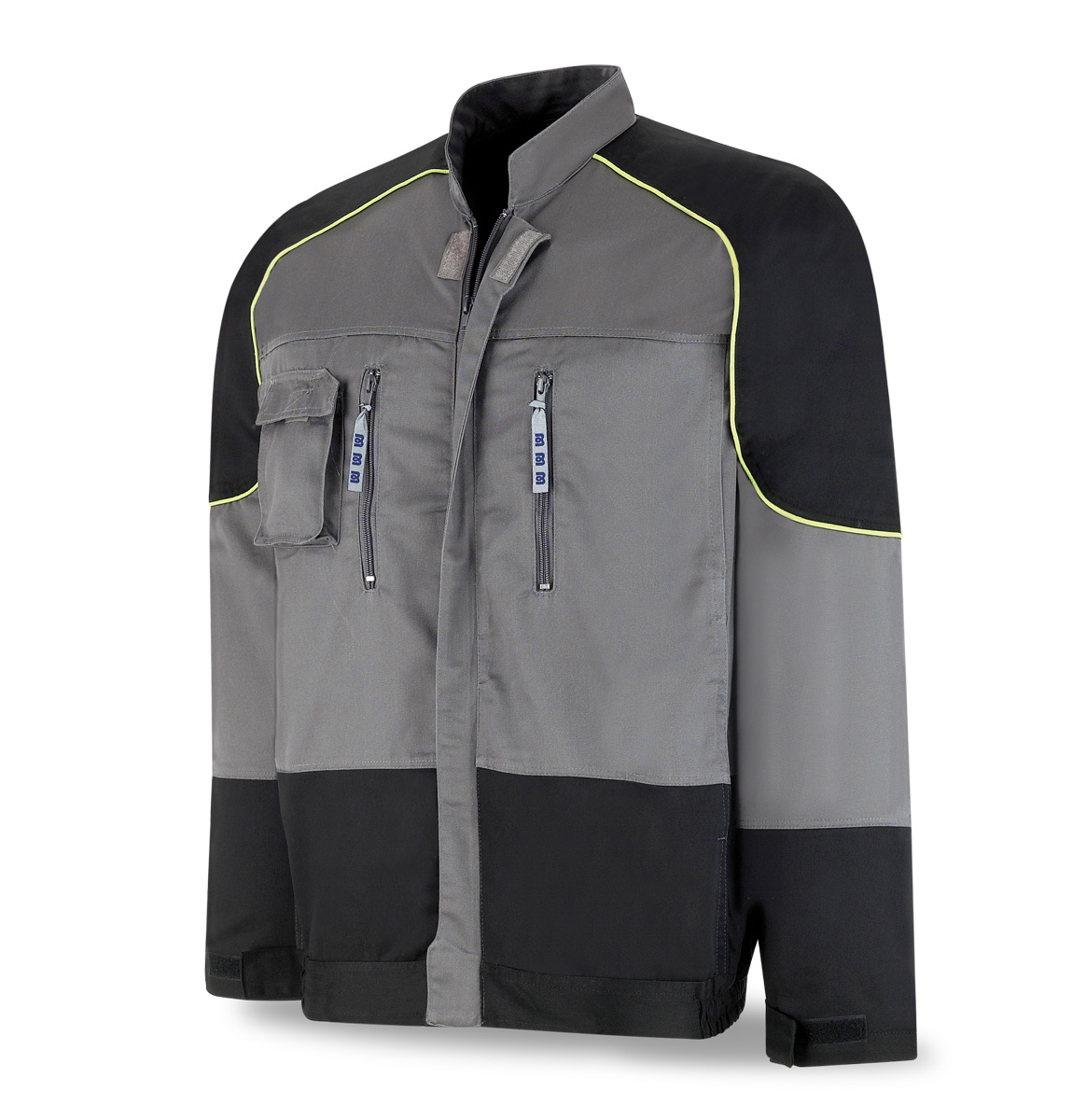 588-CGN Workwear Pro Series 245gr. Tergal jacket. Dark grey/Black.