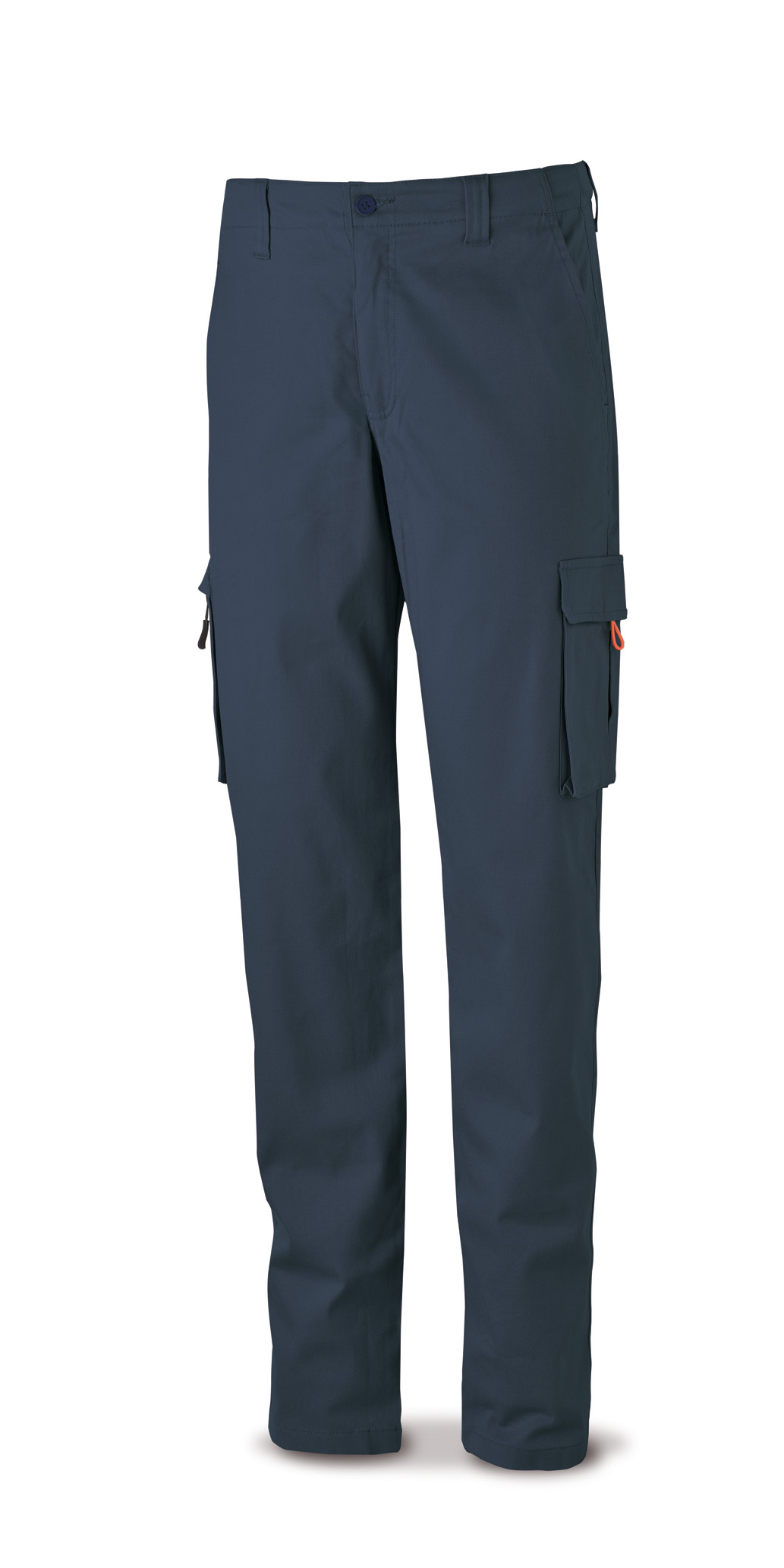 588-PELASRA Vestuario Laboral Serie Casual Pantalón STRETCH azul marino en algodón 260 gr. Multibolsillos
