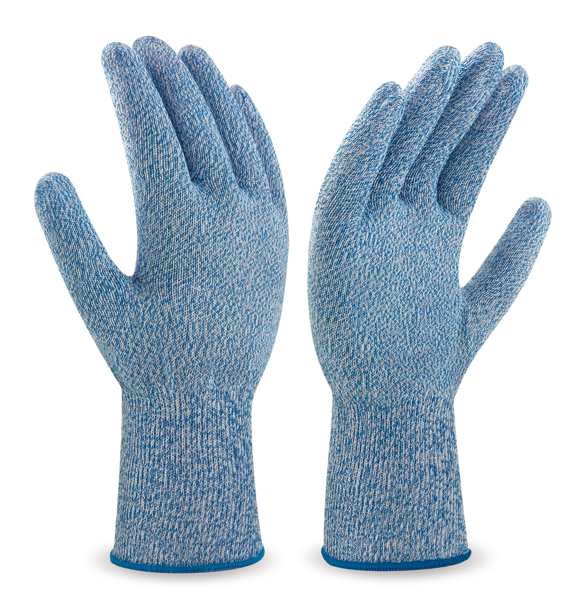 688-AA Work Gloves Anti-cut Blue coloured Level 5 cut resistant for the food processing industry