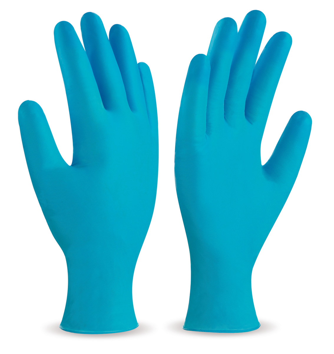 688-VAUT Work Gloves Disposables Blue vinyl glove.