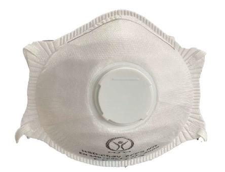 HSD-CO2V Respiratory Protection Moulded masks Non-Reusable molded self-filtering half mask for protecction against solid and liquid particles.